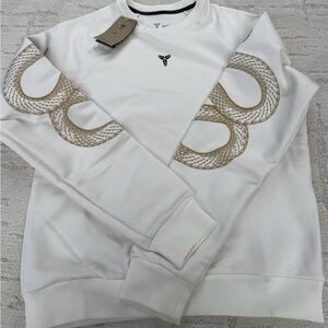 Nike Kobe Year of Mamba Therma Crewneck White HQ4697-133 Men Size 3XL NEW